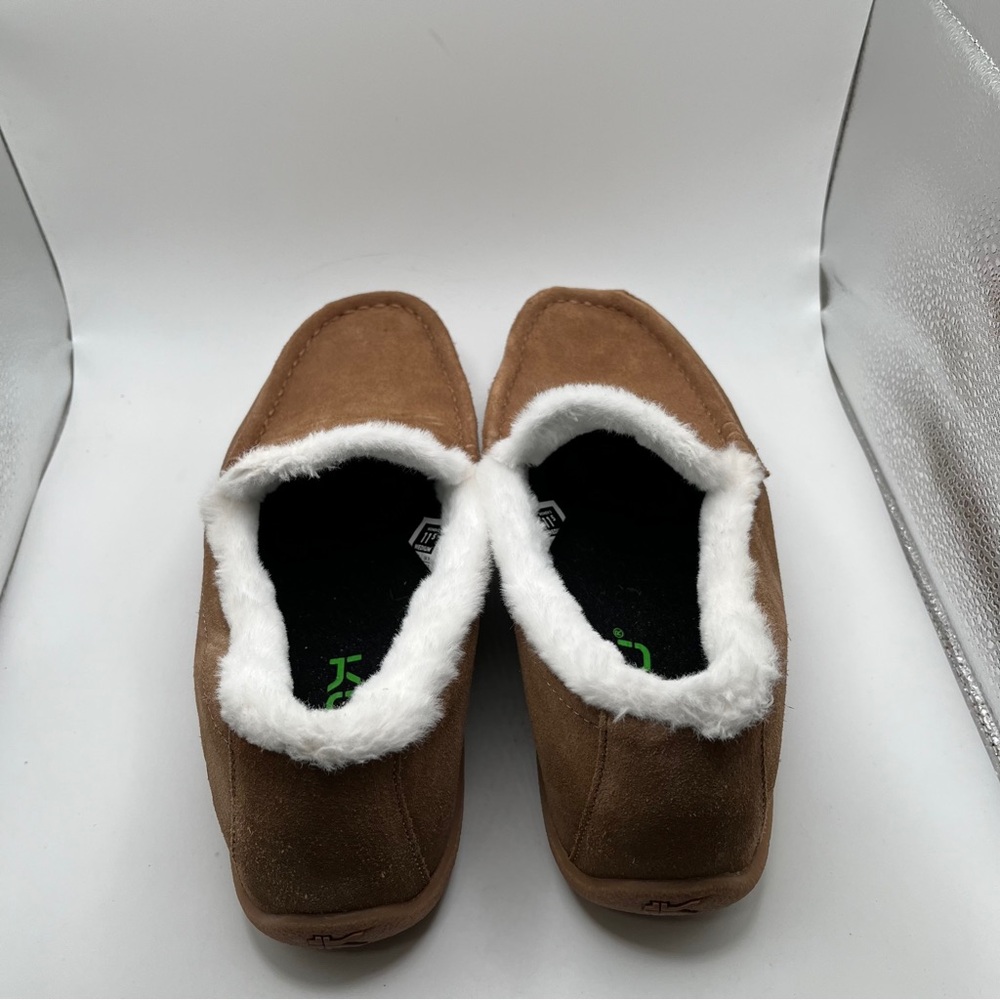 KURU LOFT loafer slipper slip on Chestnut-Gum size 11.5 women’s - Picture 8 of 10